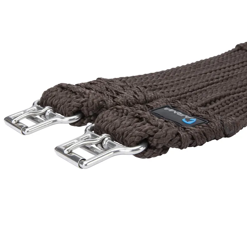 ARMA Braided Cord Girth - Brown-3
