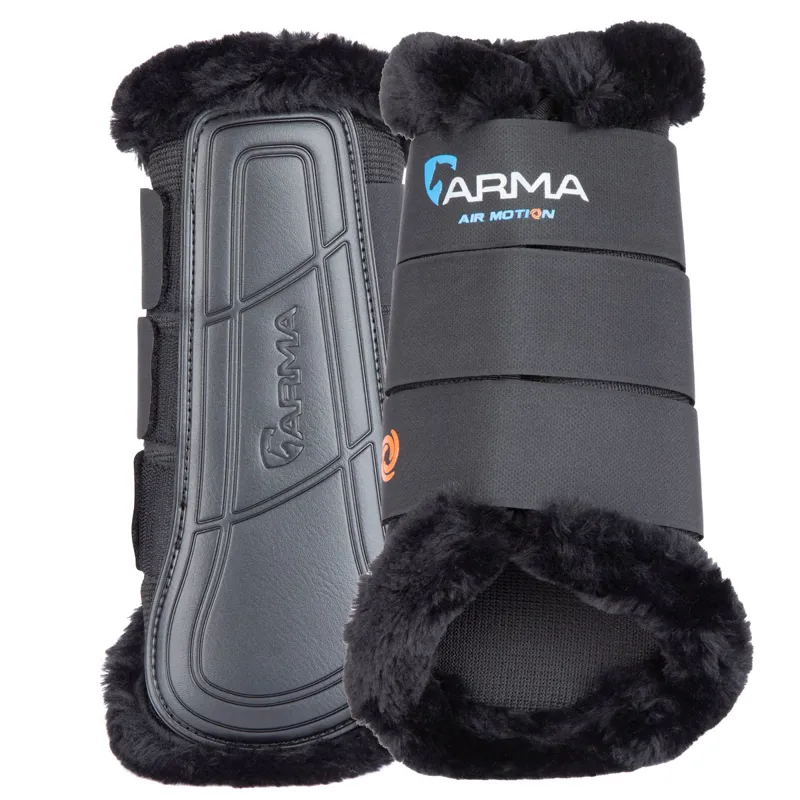 ARMA Air Motion SupaFleece Brushing Boots - Black