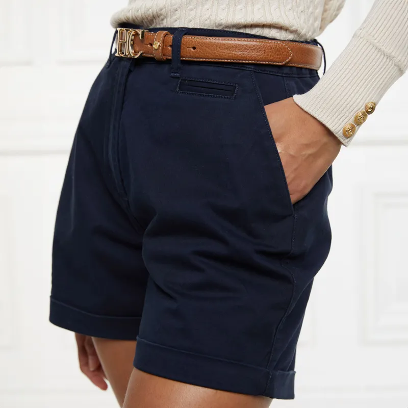 Holland Cooper Arnesby Chino Ladies Shorts - Ink Navy-3