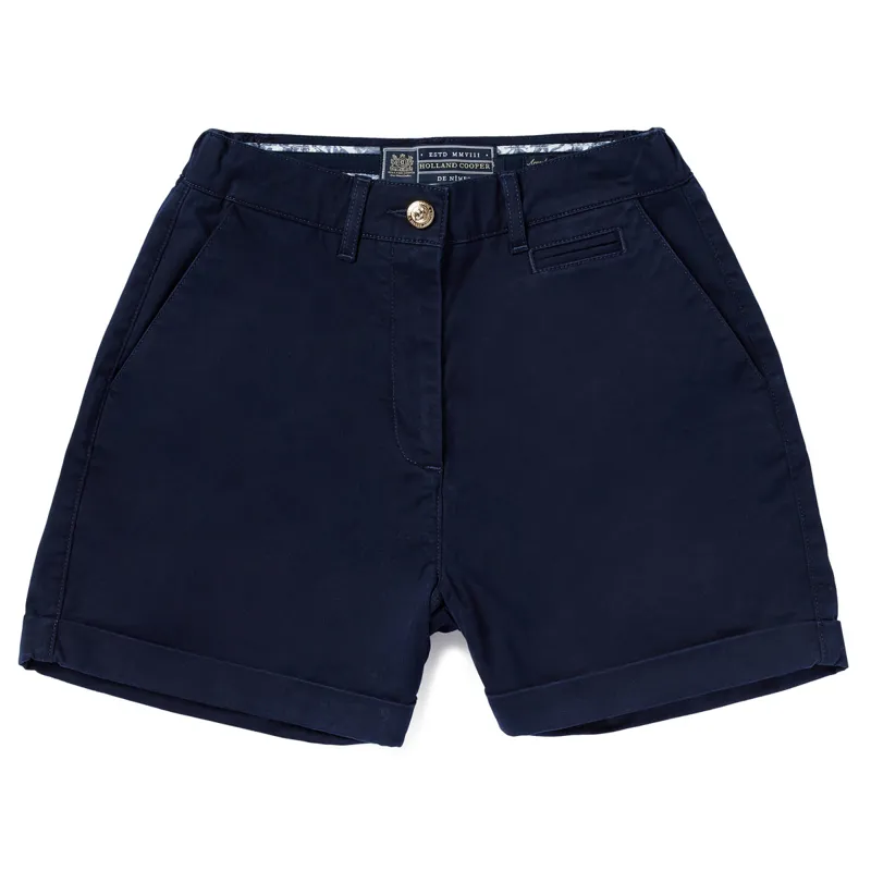 Holland Cooper Arnesby Chino Ladies Shorts - Ink Navy-7