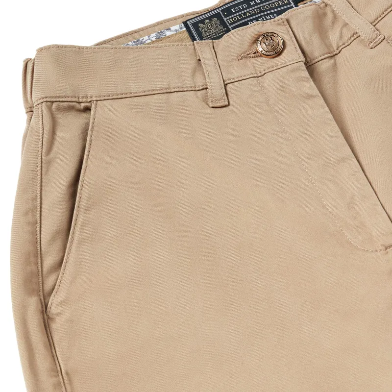 Holland Cooper Arnesby Chino Ladies Shorts - Stone-3