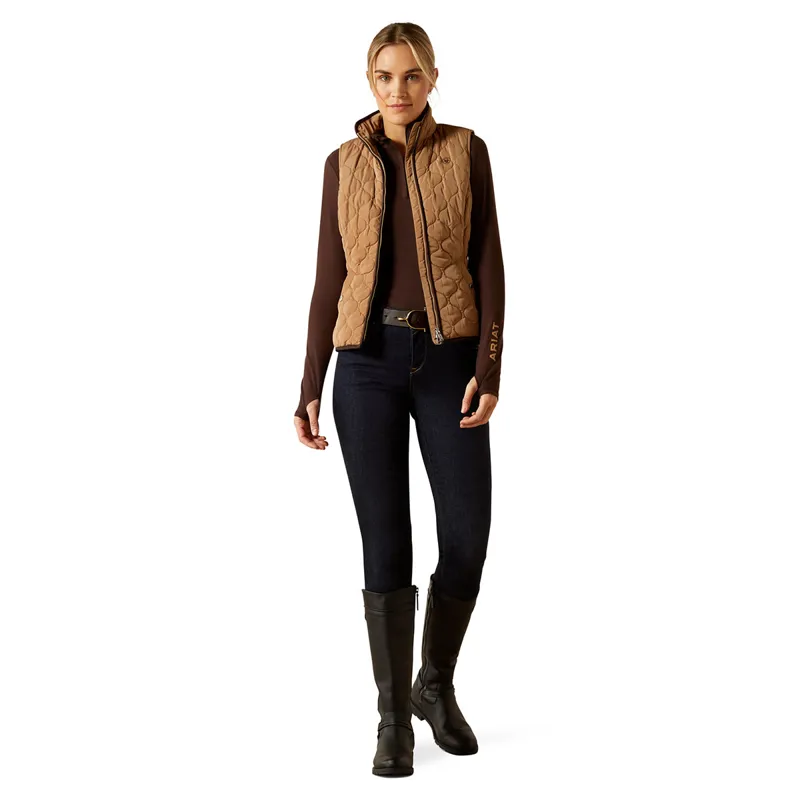 Ariat Ashley 2.0 Womens Insulated Gilet - Tigers Eye-6