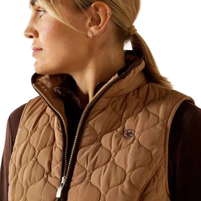 Ariat Ashley 2.0 Womens Insulated Gilet - Tigers Eye-4