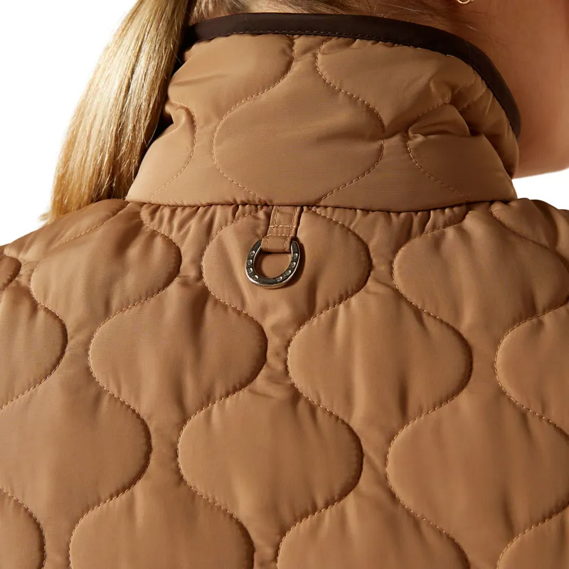 Ariat Ashley 2.0 Womens Insulated Gilet - Tigers Eye-3