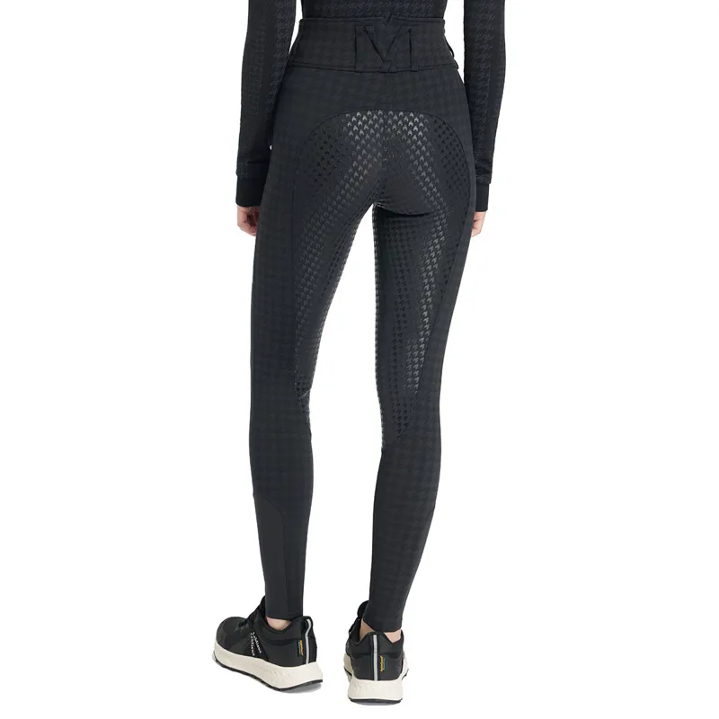 LeMieux Aspen Full Grip Womens Breggings - Houndstooth-3