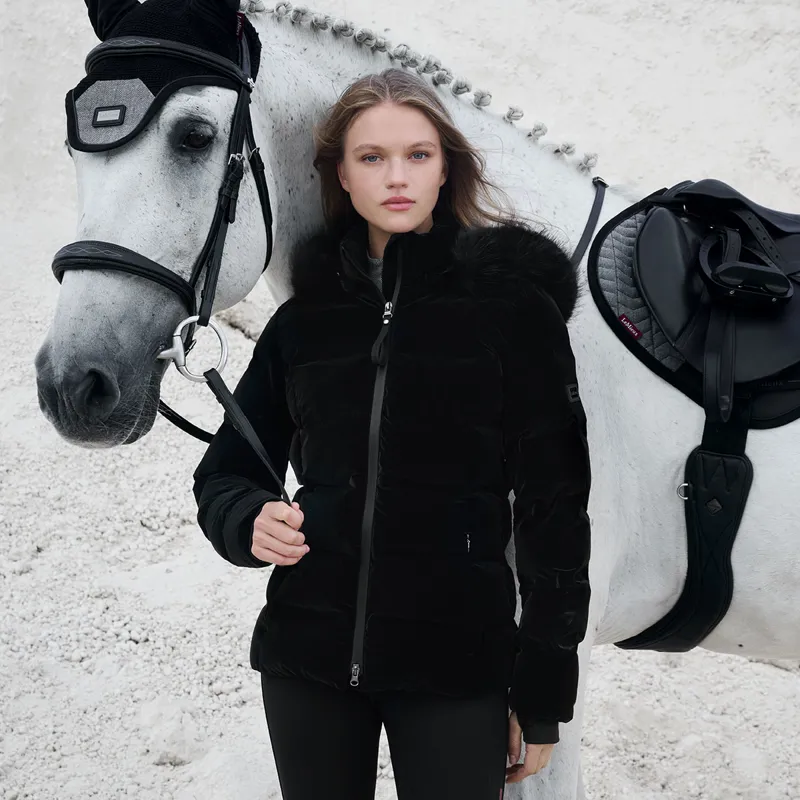 LeMieux Aspen Womens Puffer Jacket - Black-6