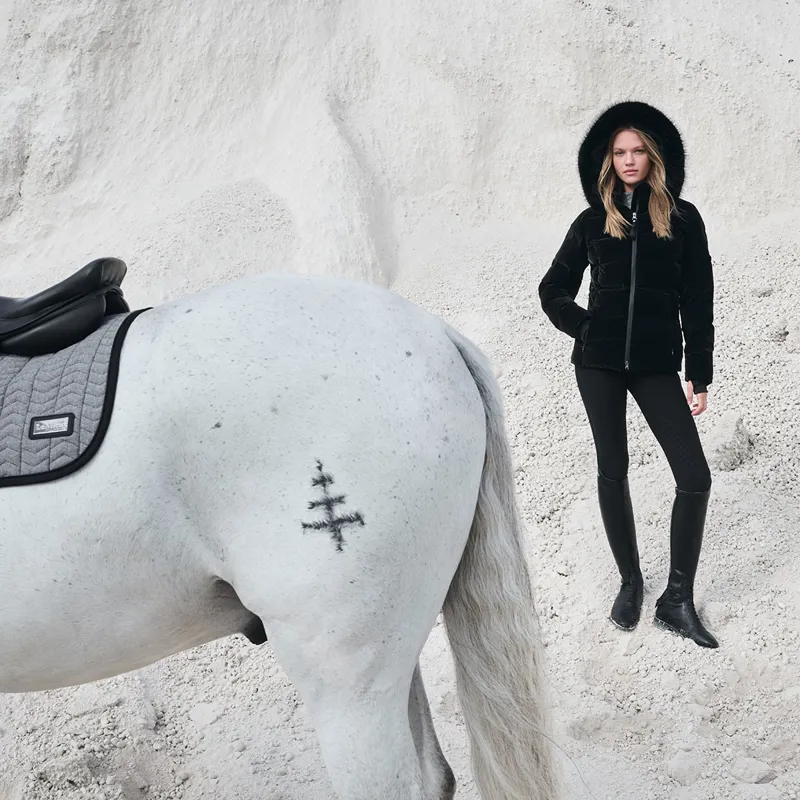 LeMieux Aspen Womens Puffer Jacket - Black-3