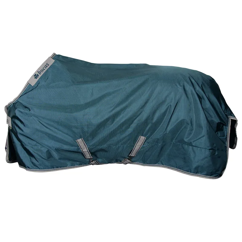 Bucas Atlantic 50g Standard Neck Turnout Rug - Atlantic Green-7