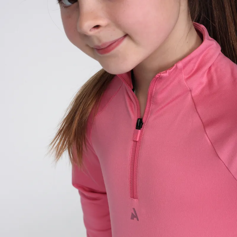 Aubrion React Young Rider Winter Base Layer - Candy Floss-8