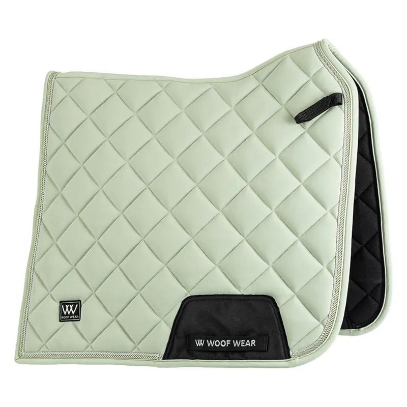 Woof Wear Vision Aura Dressage Saddlecloth - Sage Green