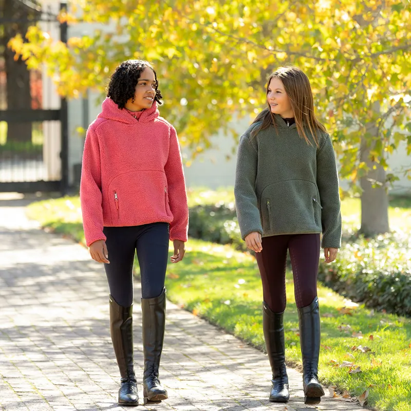 LeMieux Young Rider Avalon Junior Hoodie - Cranberry-3