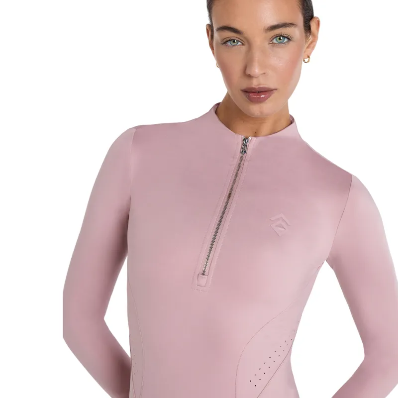 Aztec Diamond Core Long Sleeve Womens Base Layer - Pink-4