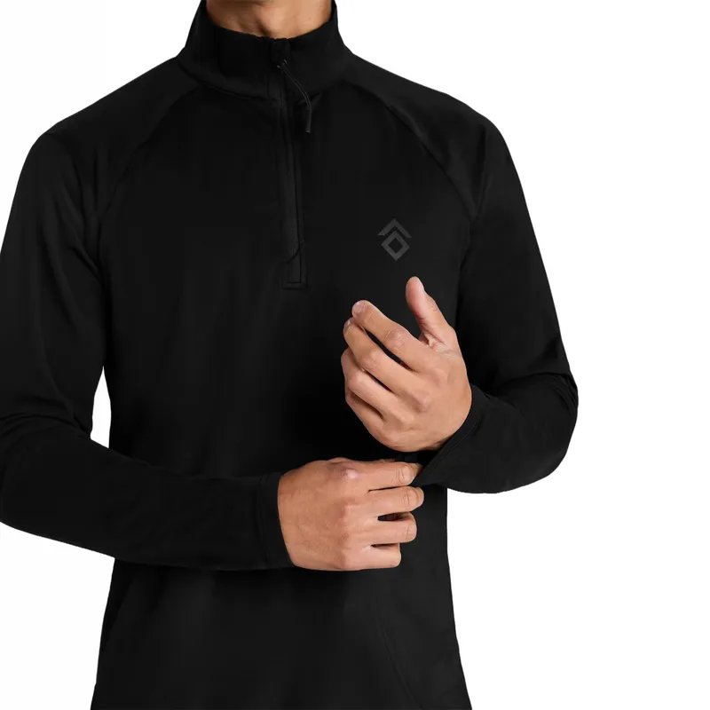 Aztec Diamond Core Junior Boys 1/4 Zip Base Layer - Black-5