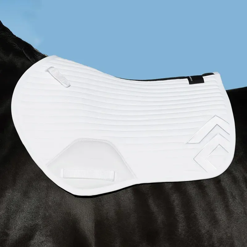 Aztec Diamond Core Saddlecloth - White-1