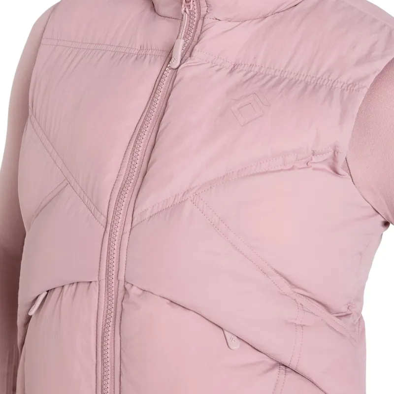 Aztec Diamond Core Womens Mid-Layer Gilet - Pink-1