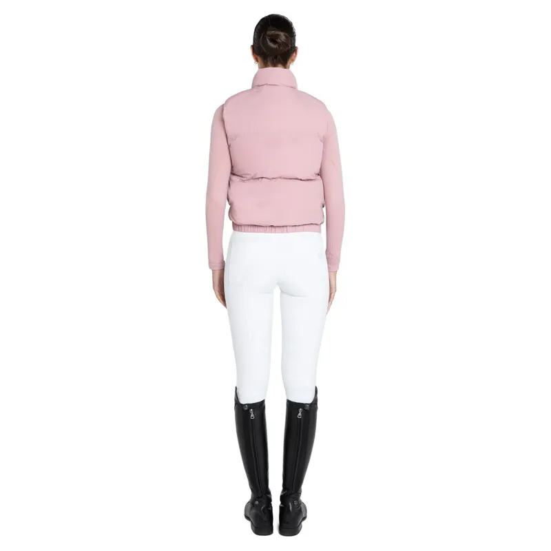 Aztec Diamond Core Womens Mid-Layer Gilet - Pink-8