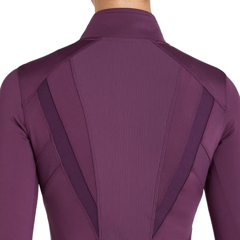 Aztec Diamond Fitted Womens Jacket - Plum Pre-Order-7