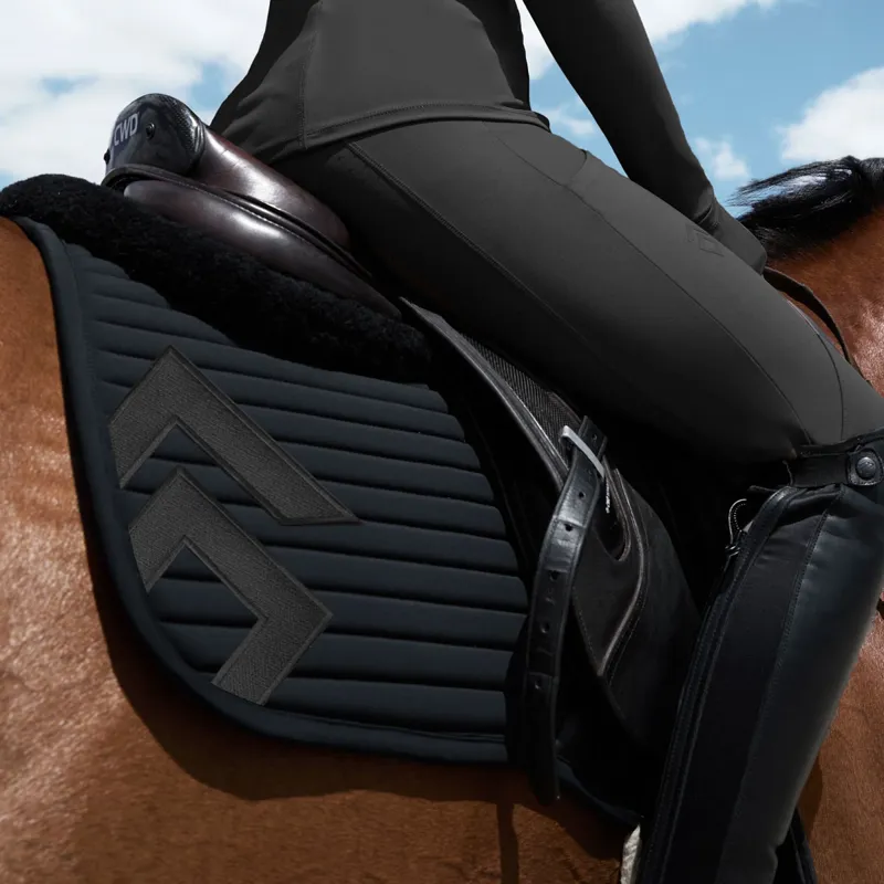 Aztec Diamond Core Saddlecloth - Black-2
