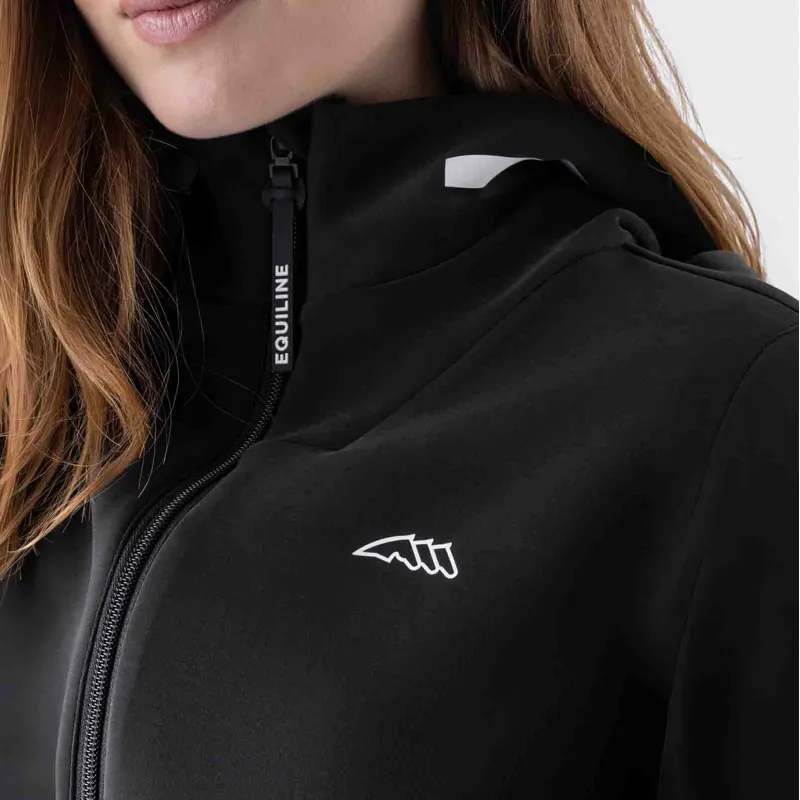 Equiline Eqcetir Womens Tech Sweatshirt - Black Pre-Order-3