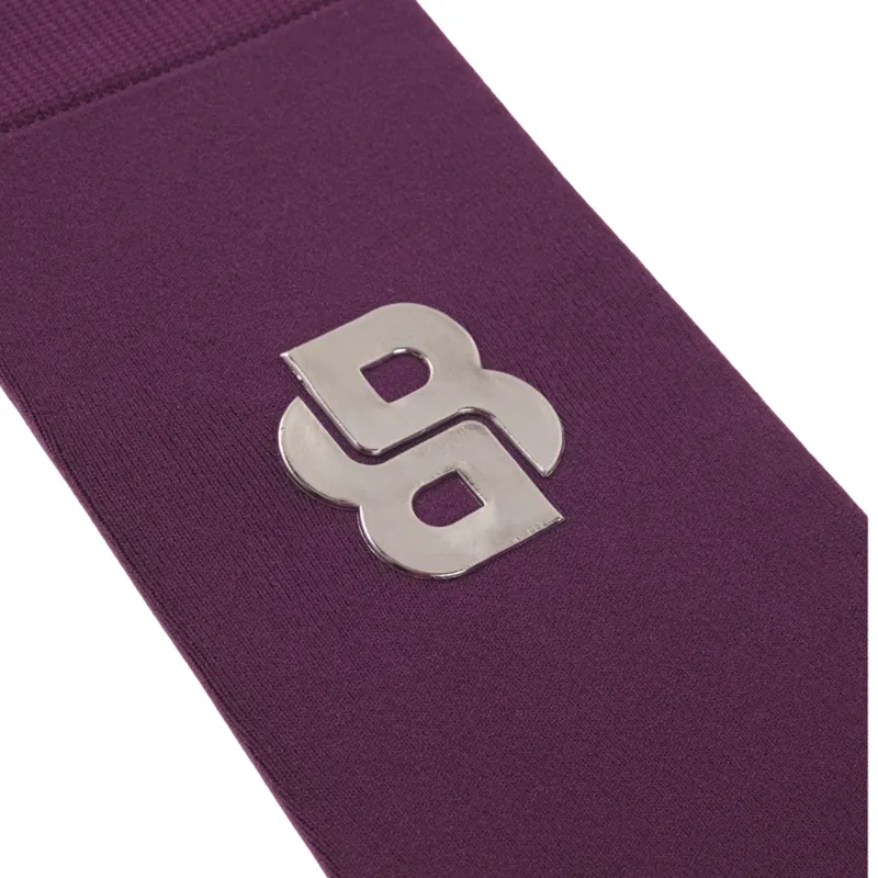 BOSS Equestrian Davina Womens Tall Riding Socks - Deep Purple-2