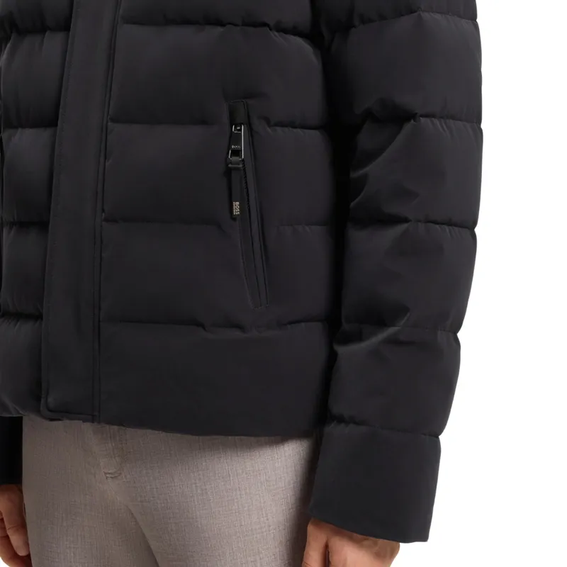 BOSS Equestrian Jamie Mens Quilted Puffer Jacket - Black-5