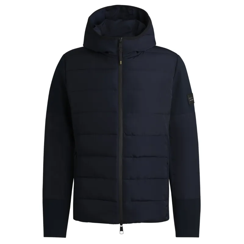 BOSS Equestrian Jeff Mens Hybrid Quilted Jacket - Sky Captain-1