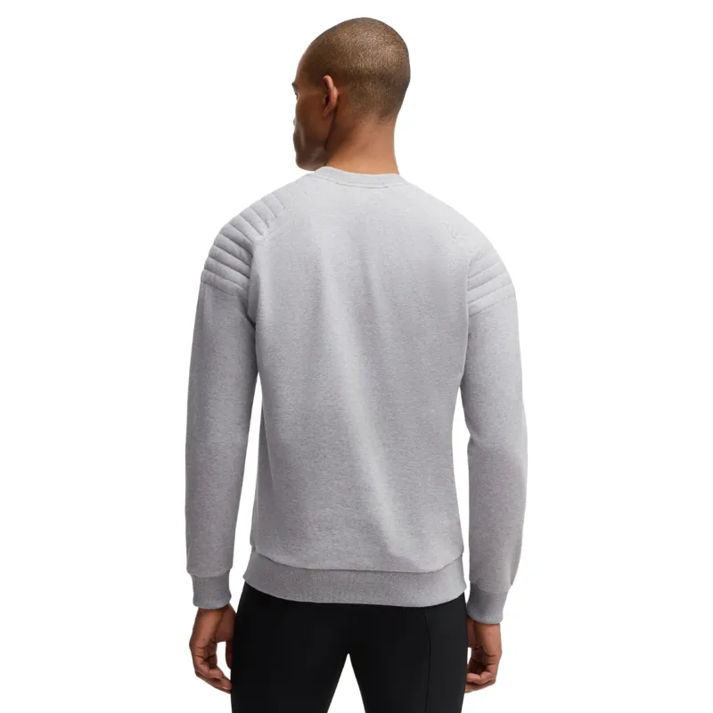 BOSS Equestrian Lex Mens Sweater - Grey Melange-2
