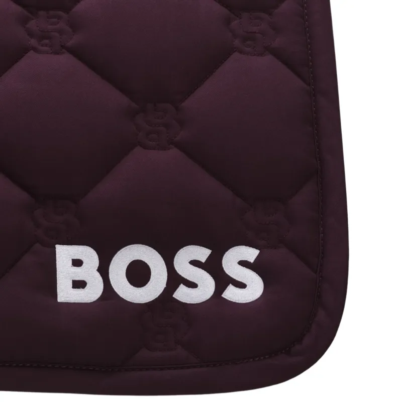 BOSS Equestrian Long Island Dressage Saddlecloth - Deep Purple-1
