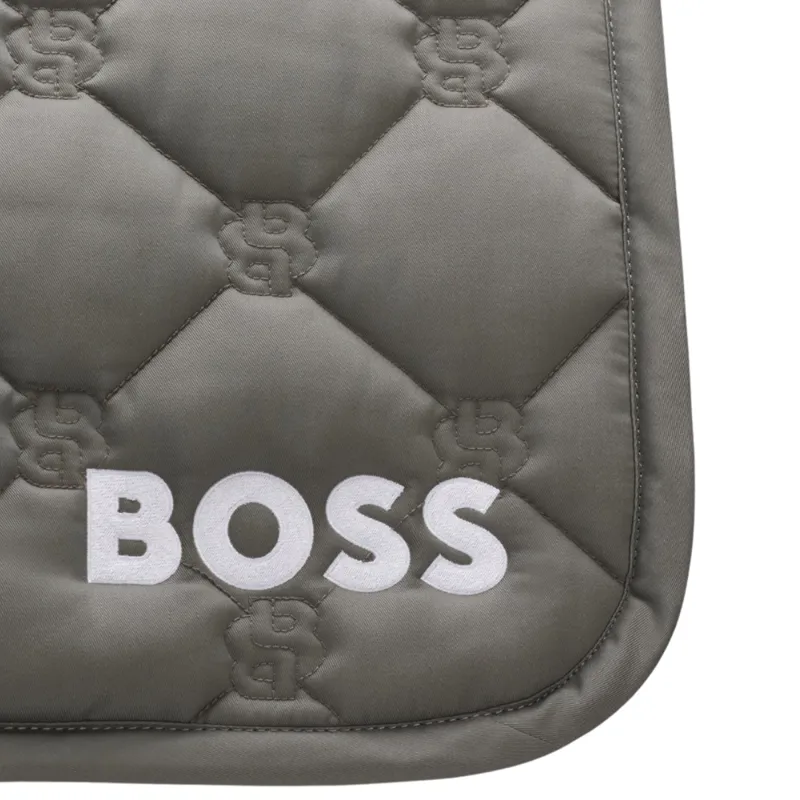 BOSS Equestrian Long Island Dressage Saddlecloth - Tea Leaf-1