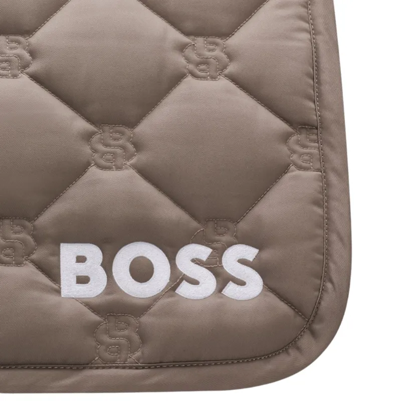 BOSS Equestrian Long Island Dressage Saddlecloth - Walnut-1