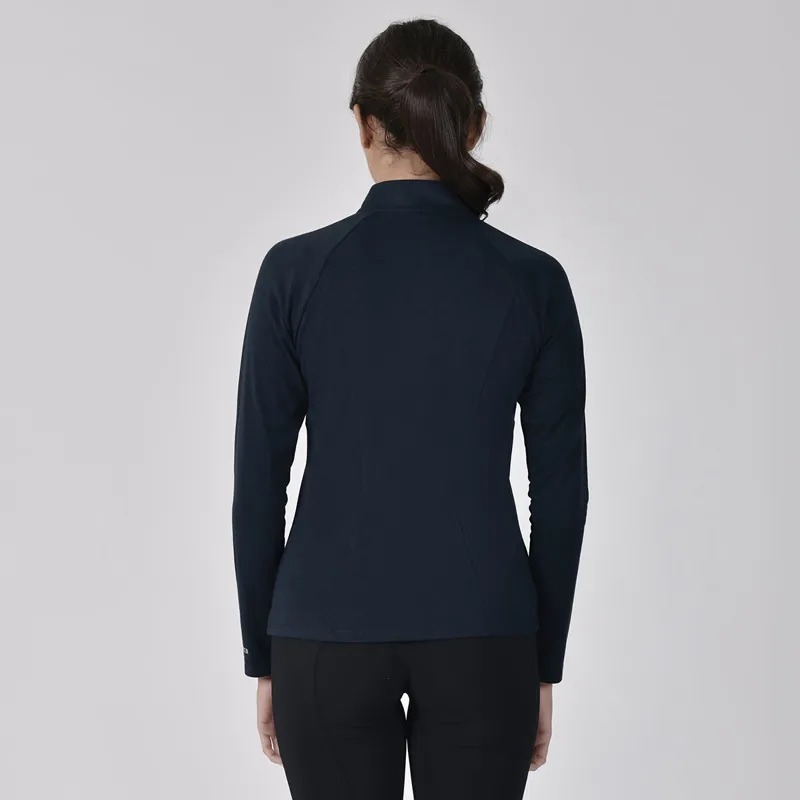 WeatherBeeta Bamboo Long Sleeve Womens Base Layer - Navy-2