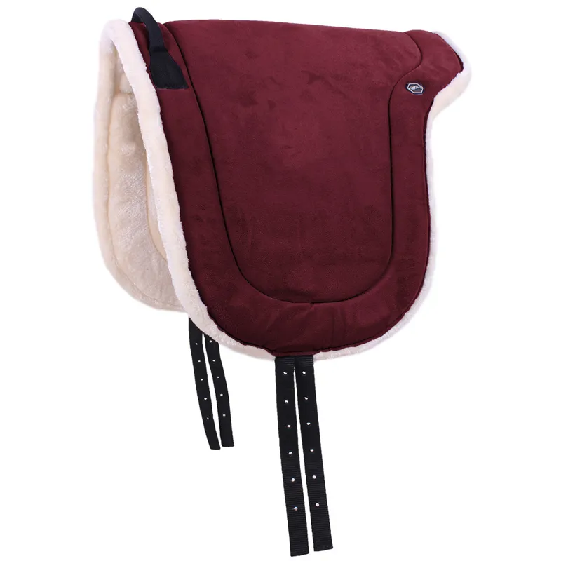 QHP Bareback Pad - Burgundy