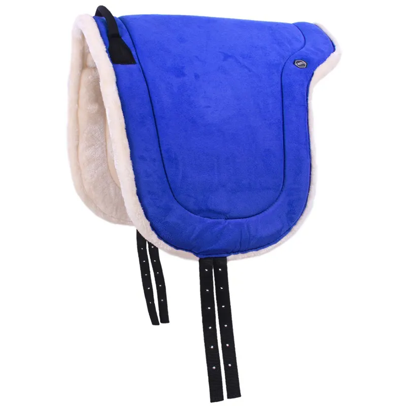 QHP Bareback Pad - Cobalt Blue