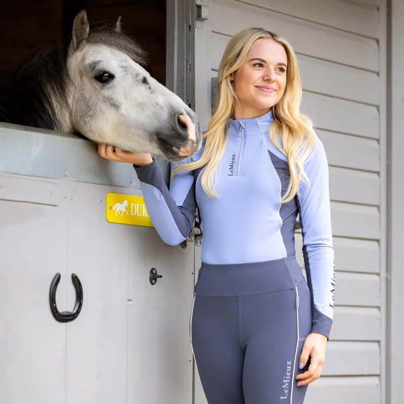 LeMieux x This Esme Ladies Base Layer - Corn Blue-6