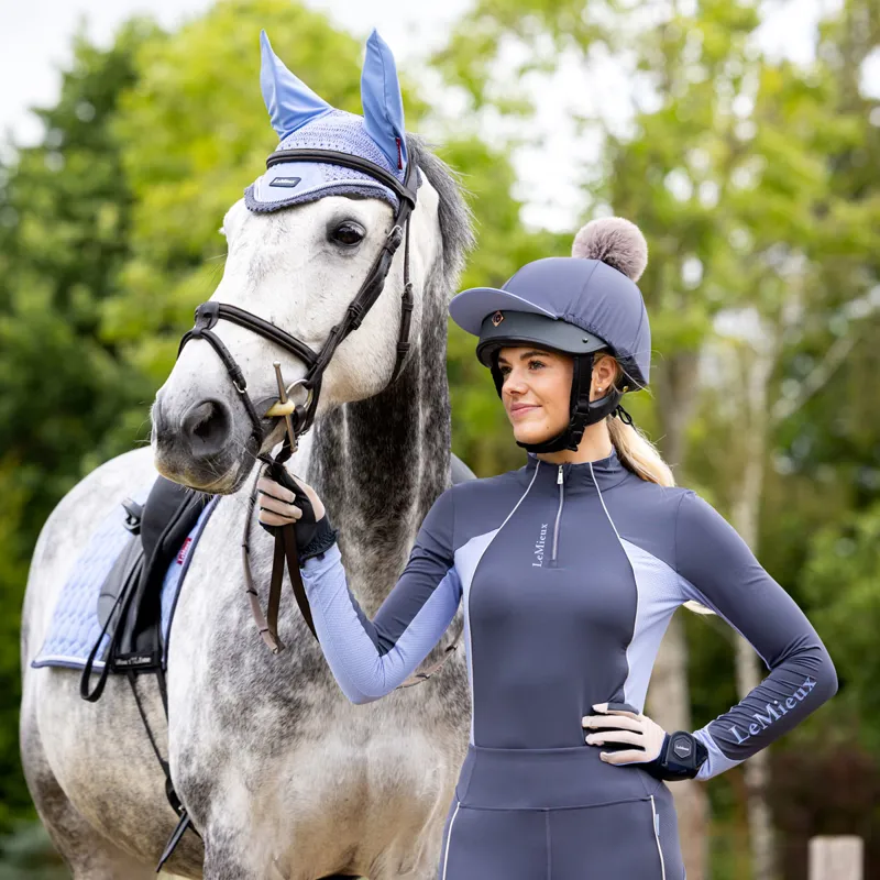 LeMieux x This Esme Ladies Base Layer - Dusk Blue-4