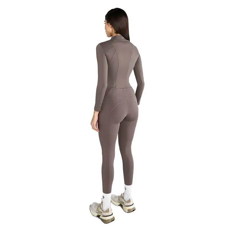 Aztec Diamond Core Long Sleeve Ladies Base Layer - Fawn-3