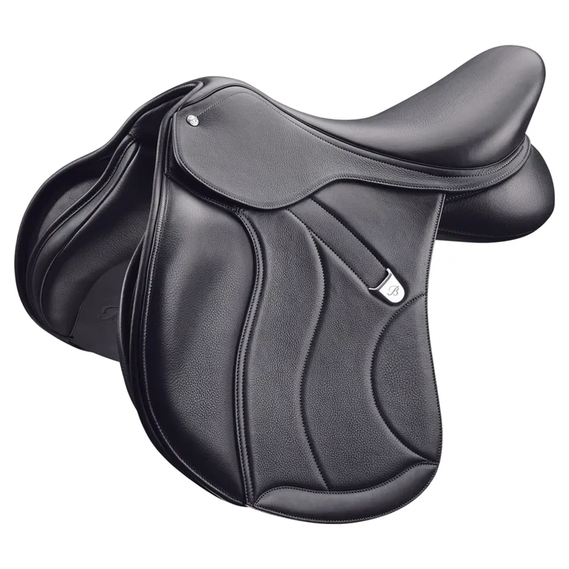 Bates High Wither All Purpose SC+ Opulence Leather Saddle - Black