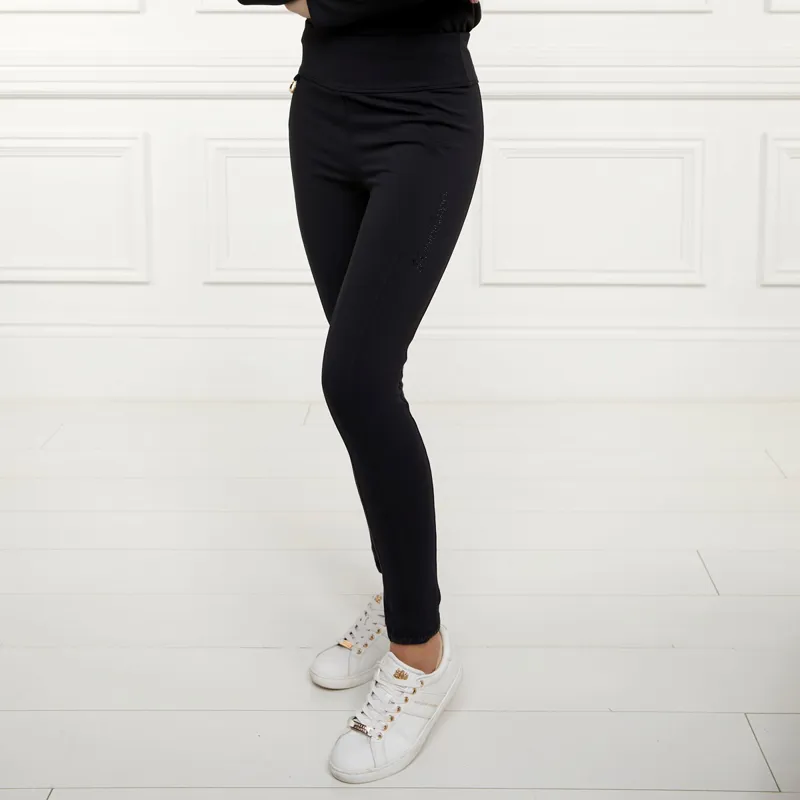 Holland Cooper Beauford Legging Ladies Riding Tights - Black-5