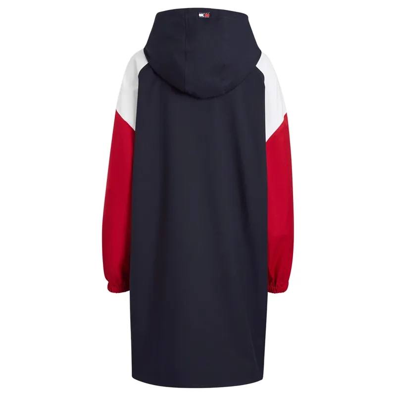 Tommy Hilfiger Belfast Poncho Ladies Coat - Desert Sky-8