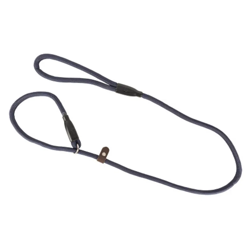 Benji and Flo Classic Slip Dog Lead - Navy