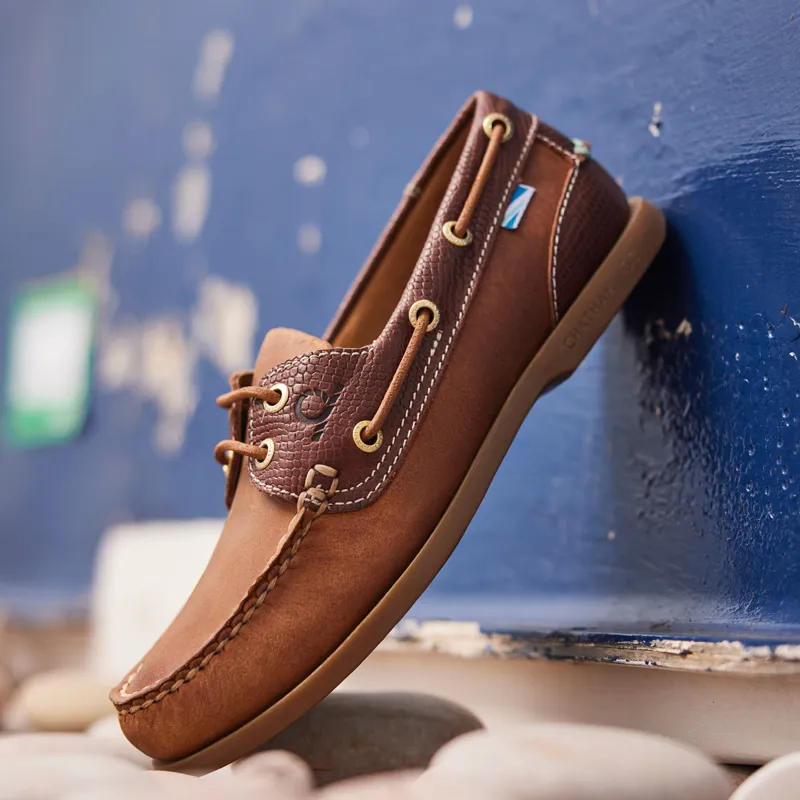 Ladies leather boat shoes uk on sale