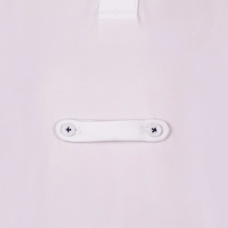 QHP Berno Junior Boys Show Shirt - White-4