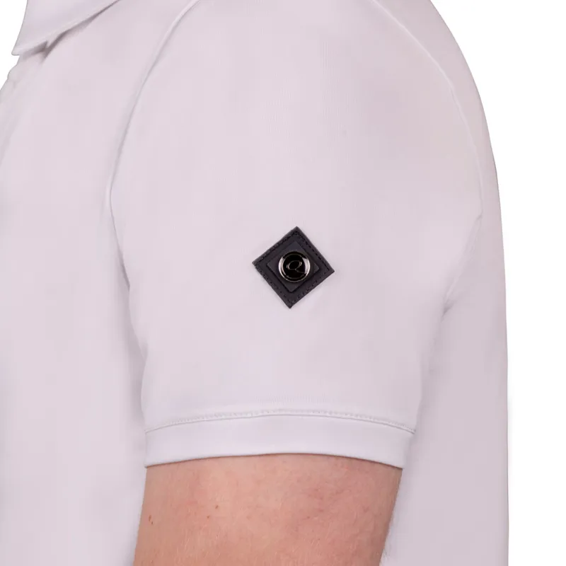 QHP Berno Mens Show Shirt - White-3