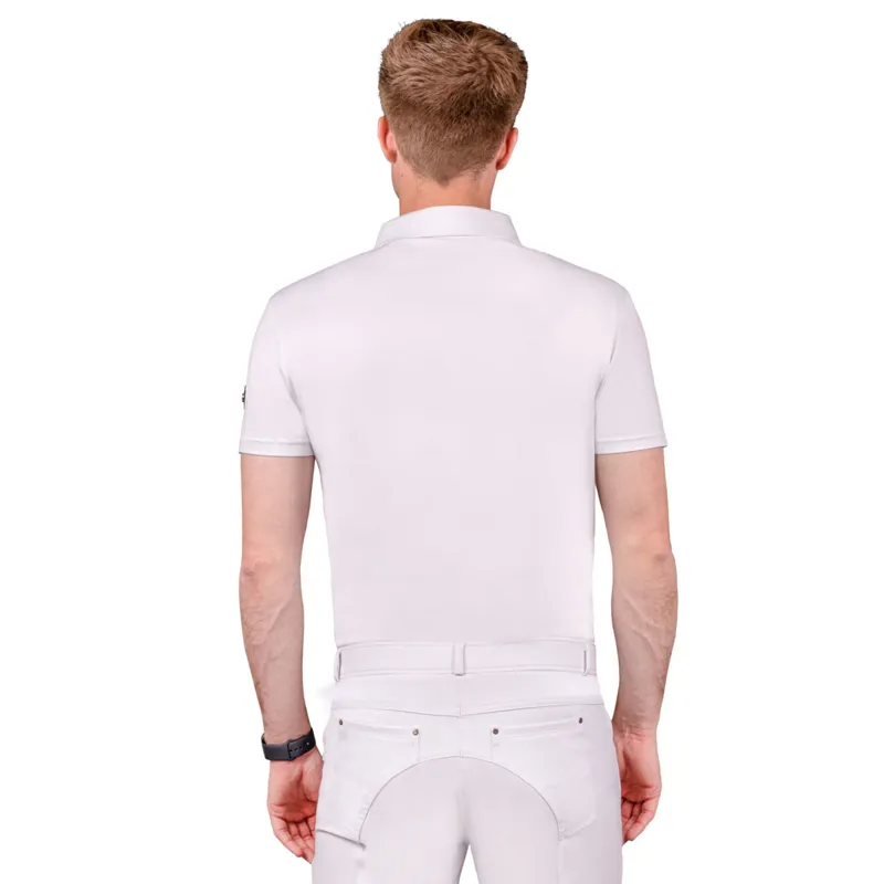 QHP Berno Mens Show Shirt - White-1