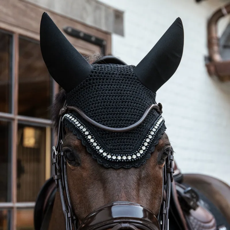 Kentucky Wellington Big Stone/Pearl Soundless Fly Veil - Black-1