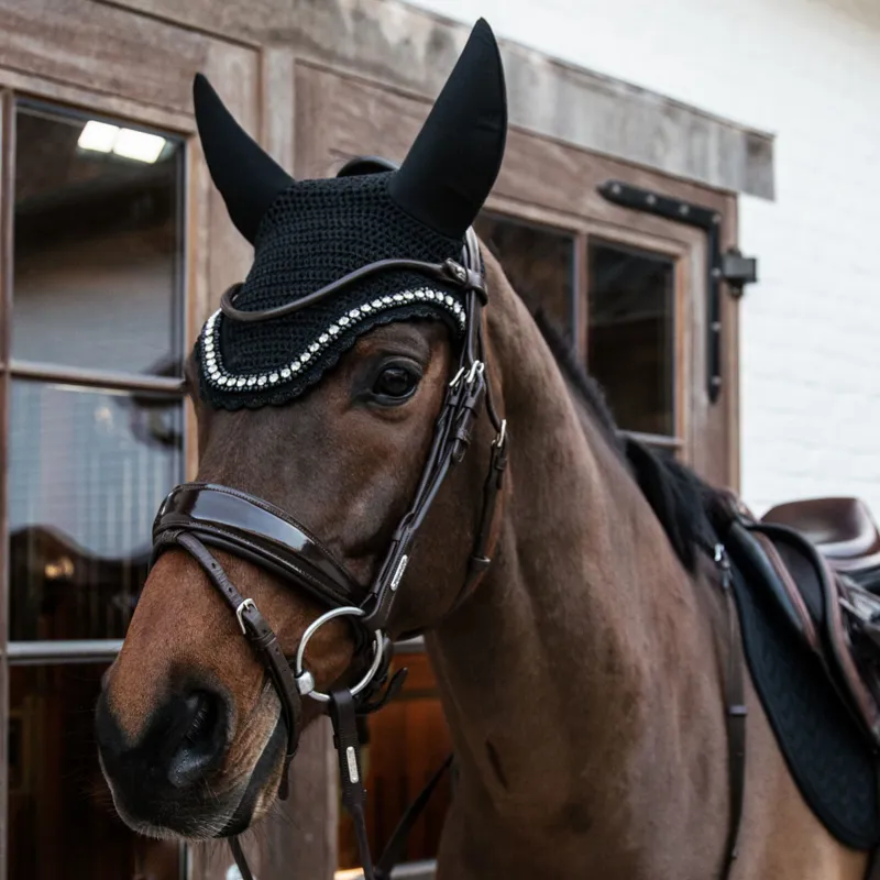 Kentucky Wellington Big Stone/Pearl Soundless Fly Veil - Black-5