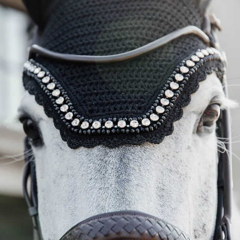 Kentucky Wellington Big Stone/Pearl Soundless Fly Veil - Black-2