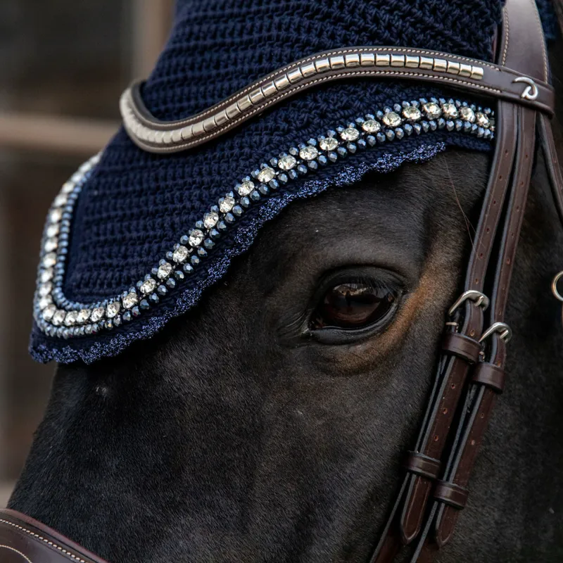 Kentucky Wellington Big Stone/Pearl Soundless Fly Veil - Dark Navy-4