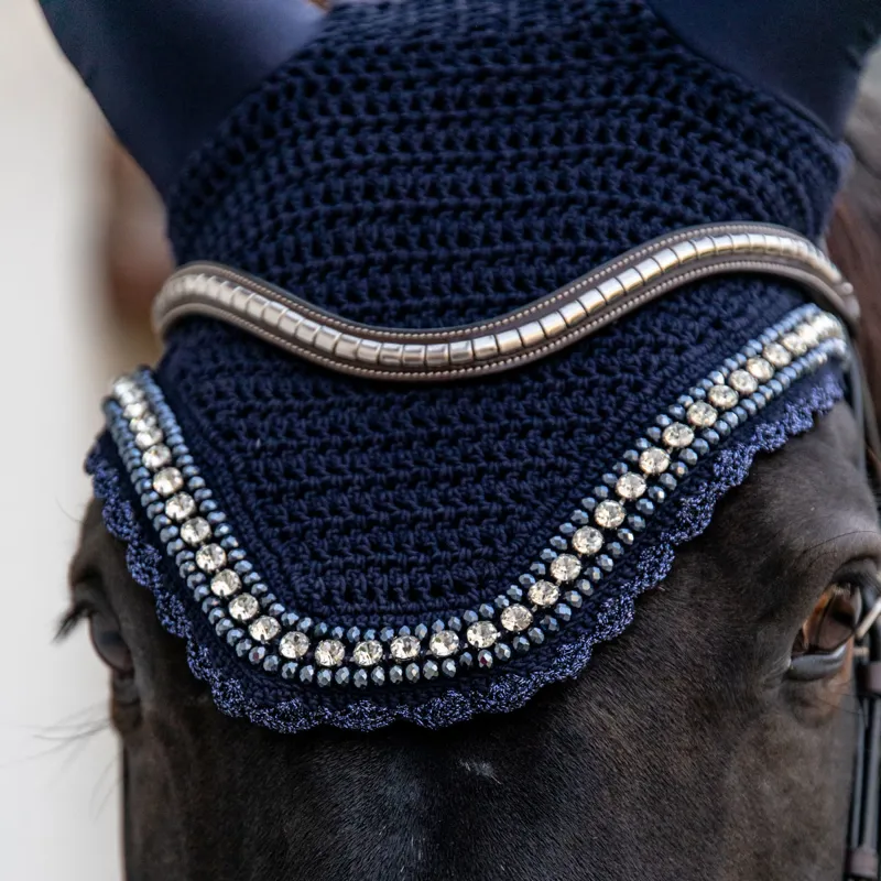 Kentucky Wellington Big Stone/Pearl Soundless Fly Veil - Dark Navy-3