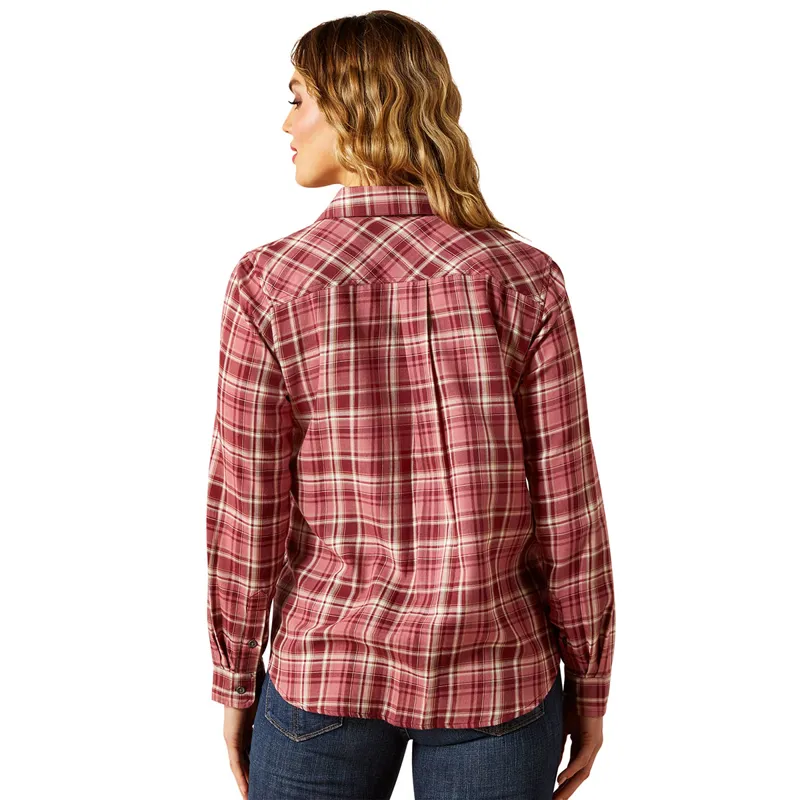 Ariat Billie Jean Womens Shirt - Sunkissed Plaid-2